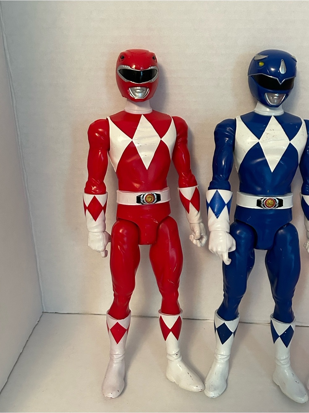 Power Ranger Trio Figures - Red, Blue, Pink Rangers - Picture 2 of 6